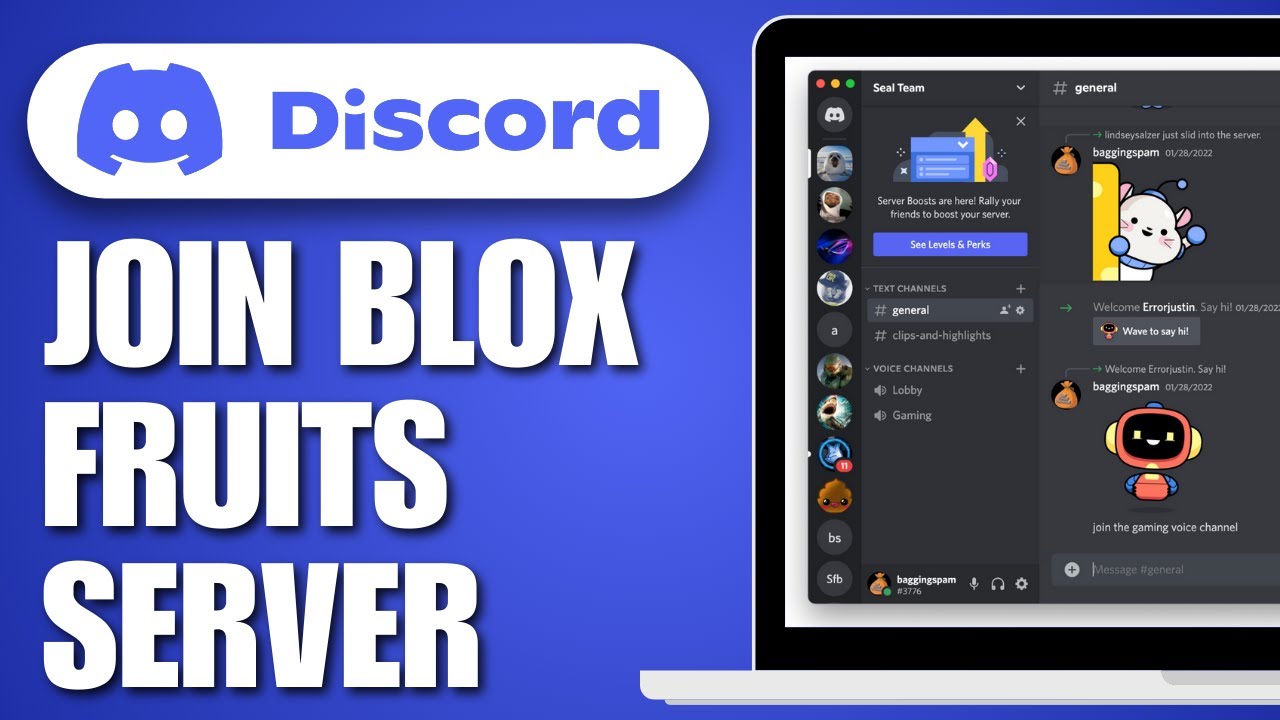 How to Join the Official Blox Fruits Server on Discord