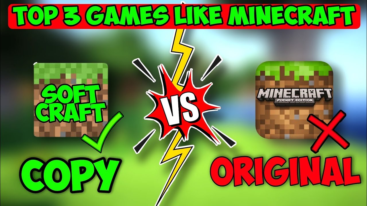 OMG😱...Top 3 Best Games Like A Minecraft - YouTube