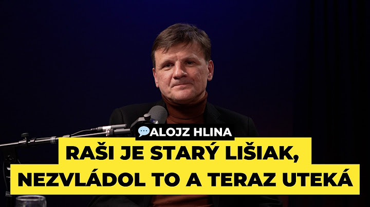 Alojz Hlina: Pre Malatinca mám pochopenie, Taraba je skrachovaný podnikateľ. Koalícia sa rozpadne