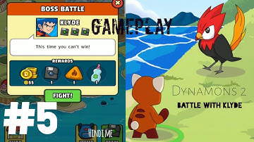 Dynamons 2 Gameplay (Battle With Klyde)