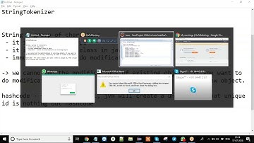 String StringBuffer StringBuilder StringTokenizer
