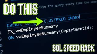 Indexed View Explained in SQL Server | Interview Question