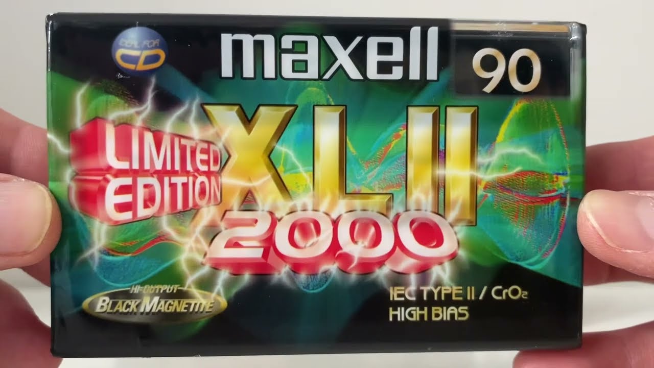 XS, S, M, L? Maxell XLII!