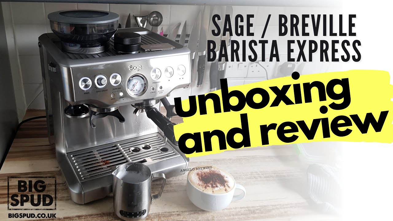 Sage by Heston Blumenthal the Barista Express bean-to-cup coffee machine  review