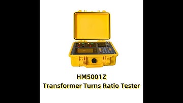 HM 5001Z what is a transformer turns ratio tester looks like