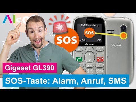 Gigaset GL390 - SOS-Taste • ? • ? • ? • Anleitung | Tutorial