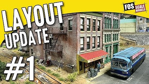 Layout Update #1 Brooklyn Queens Extension Railway  - 2/19/23