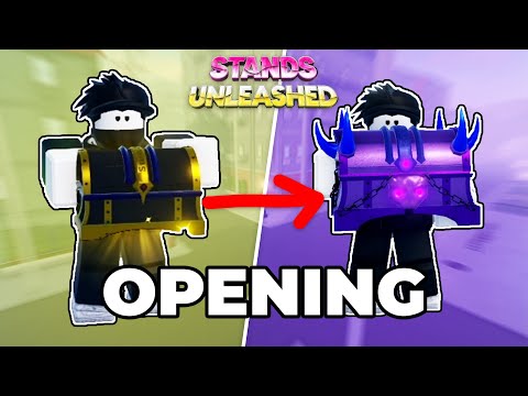 OPENING A LEGENDARY AND A MYTHICAL CHEST [Roblox Stands Unleashed]