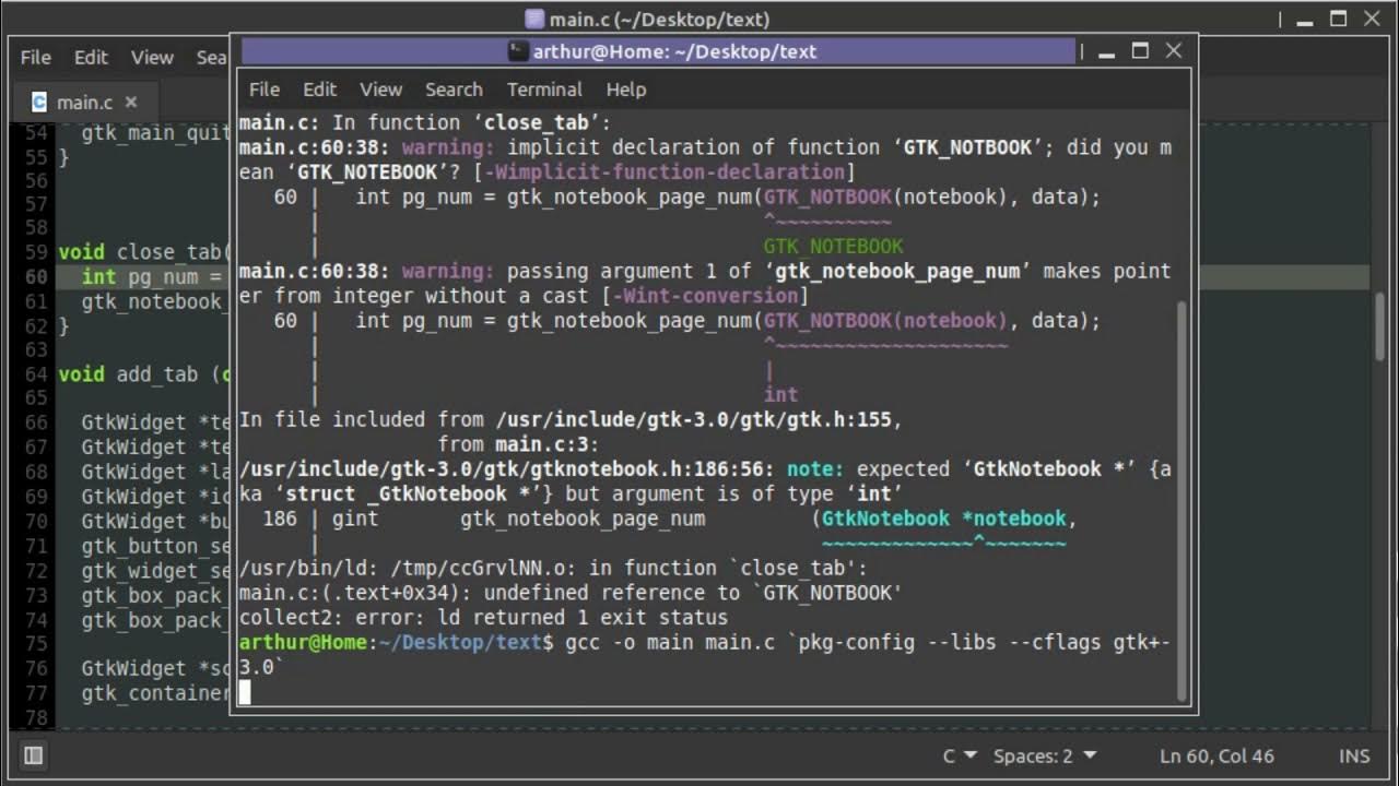 Gtk error. Gtk error. Gtk-2. Gtk error. Error (the warning album).