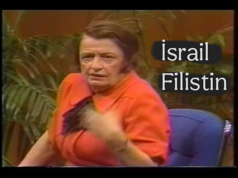 Ayn Rand İsrail-Filistin çatışması üzerine konuşuyor (türkçe altyazılı)