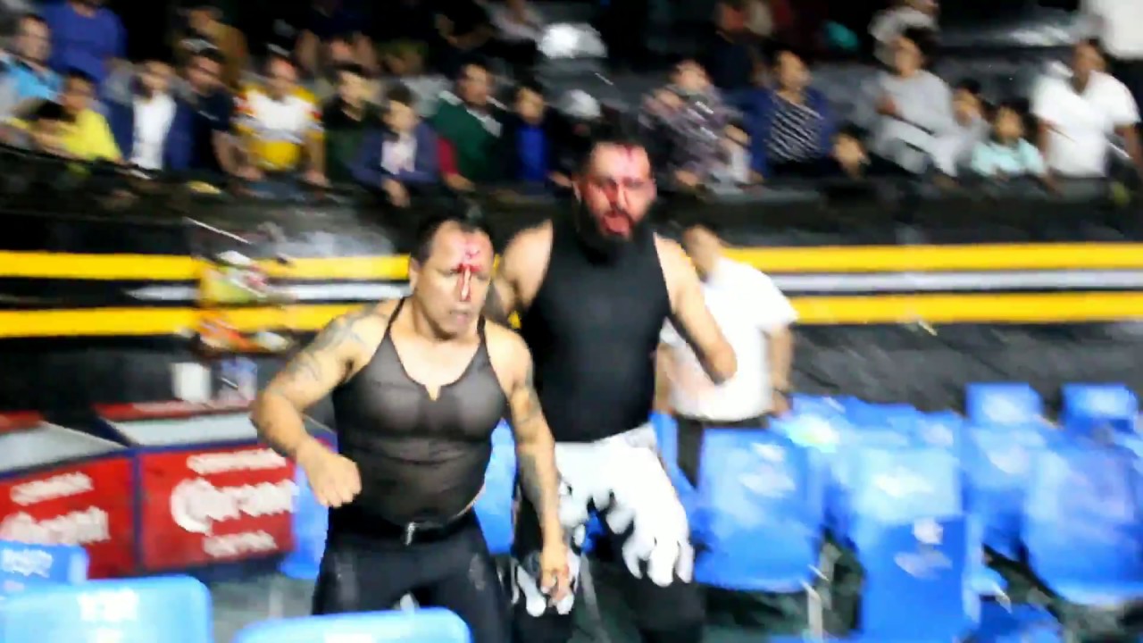 Demonio Infernal vs Freelance, cabellera vs cabellera en la Arena Naucalpan. librenms