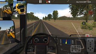 game truck simulator android__seperti game ETS2🤔 (by Dynamic Games Ltda) screenshot 5