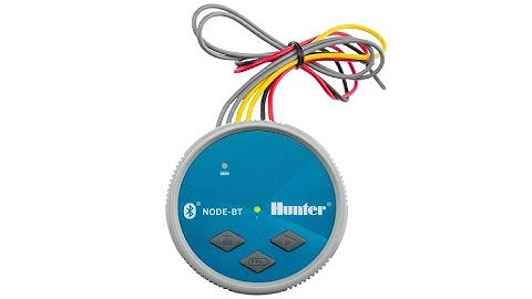 Hunter Node-BT-100-LS Single Zone Bluetooth Enabled Irrigation Controller - Overview