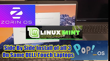 Installing ZORIN OS POP and LINUX MINT to See which is BEST on TOUCH LAPTOP Review #wisebuyreviews