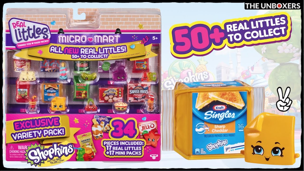 Shopkins Real Littles Micro Mart Variety Pack Round 2 