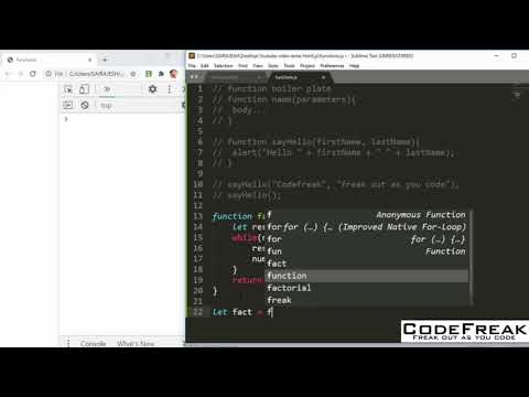 Functions basics |