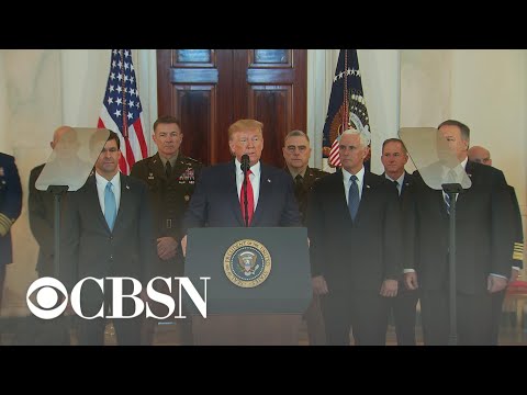 Special Report: Trump addresses Iran attack on U.S. bases in Iraq