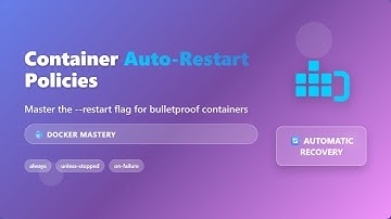 🐳 Docker Container Auto-Restart Policies Explained for Beginners