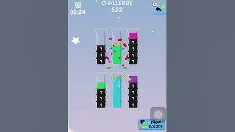 Water Color Game Challenge No 522