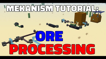 Mekanism 2x, 3x, 4x, and 5x Ore Processing! (2022)