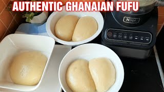 HOW TO PREPARE  FUFU USING A BLENDER OR FOOD PROCESSOR