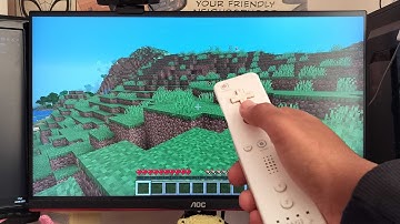 Playing Minecraft With a Wii Controller (It Sucked)