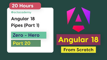 Angular 18 Full Course (part 20) - Complete Zero to Hero Angular 18 full Tutorial