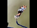 Lovely couple bungee jumping reaction  shorts