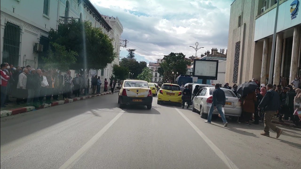 Driving in Annaba Algeria centre ville  27/10/2020