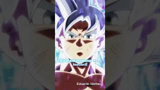 Goku achieves ultra instinct #amv #short #shorts #dragonball #goku #dbz #dbs #super #db #fight #fire