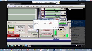 usb mach3 install and all parameter set