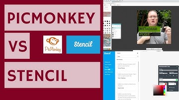 PicMonkey VS Stencil - Comparing Free Graphic Tools