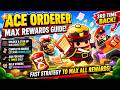 Ace Orderer Guide: MAX Rewards Strategy! Complete Orders FAST