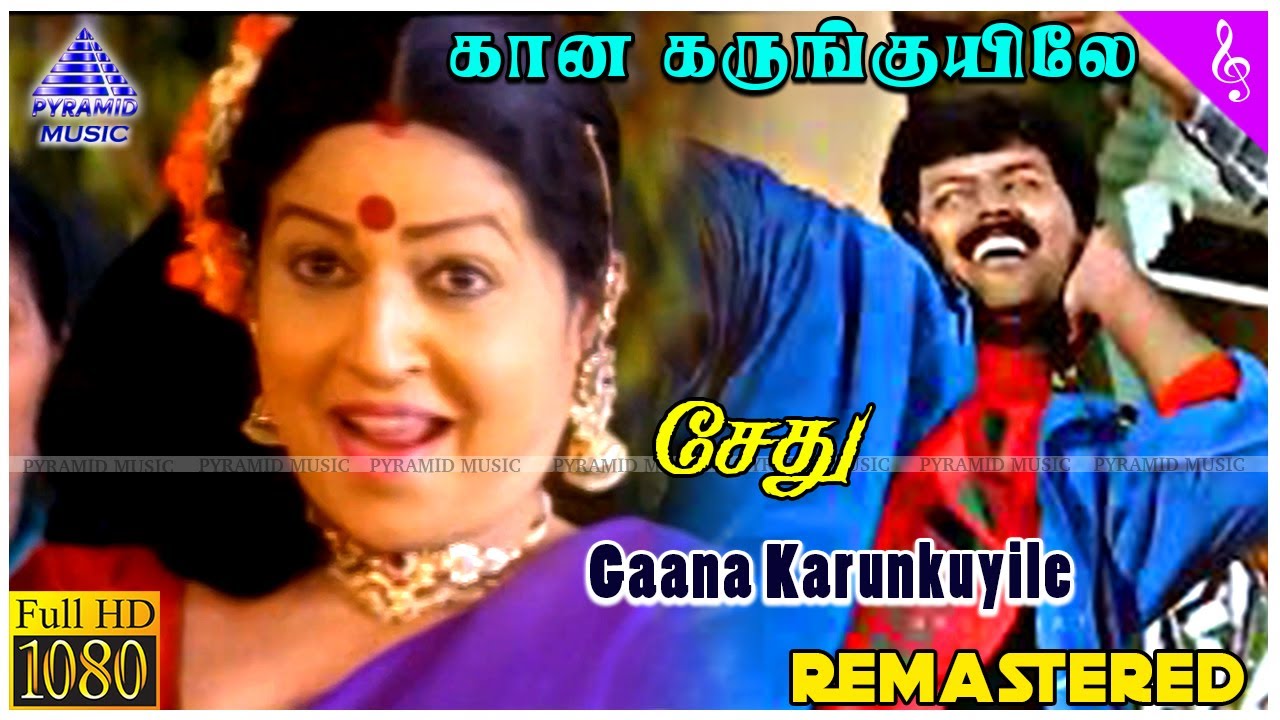 Gaana Karunkuyile Video Song  Sethu Tamil Movie Songs  Vikram  Bala  Ilaiyaraaja  