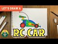 How to draw a rc car  episode 126