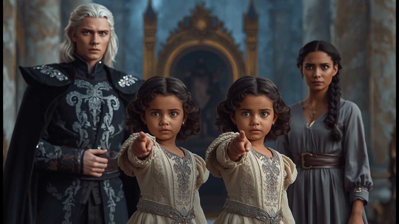 The Alpha King's Twins Spoke Their First Words — They Pointed At The Wolfless Omega And Said 