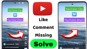 YouTube shorts like comment share not showing | HOW to fix YouTube short video like option not show