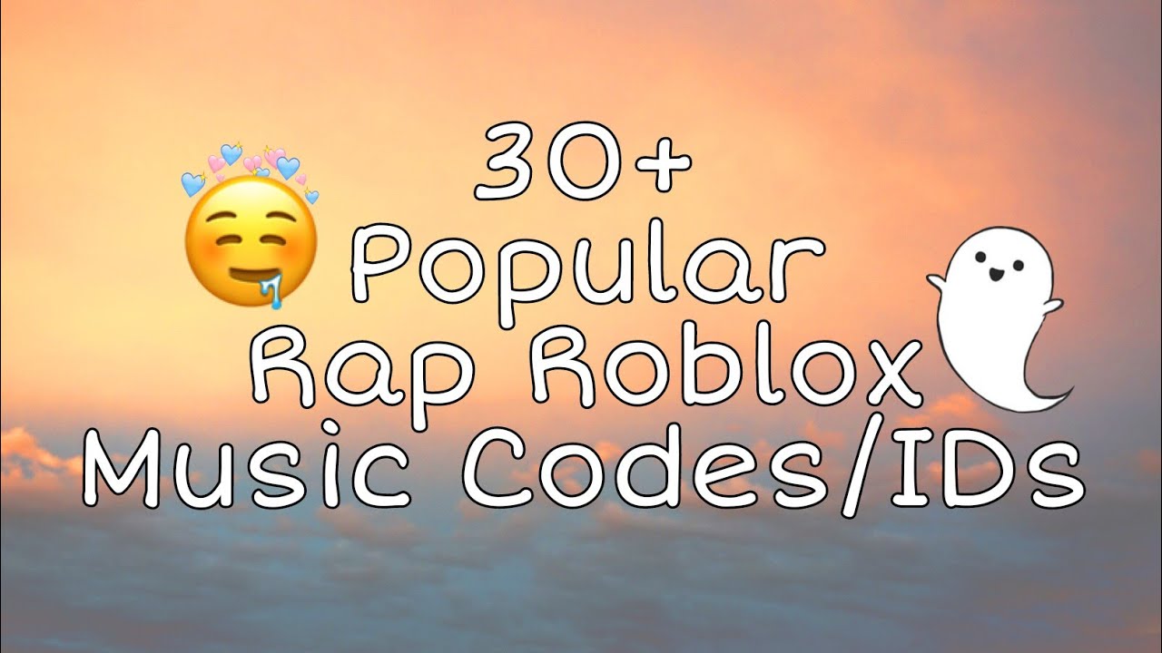 roblox id codes for music