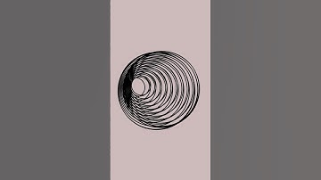 Abstract Minimalist | Repeating Circles |  Art