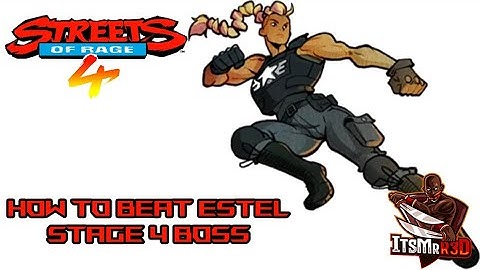 How To Beat Estel Stage 4 Boss (Streets of Rage 4)