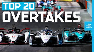 20 Best Formula E Overtakes - EVER!