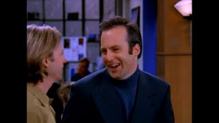 Bob Odenkirk as rich guy on "Just Shoot Me" in 1999