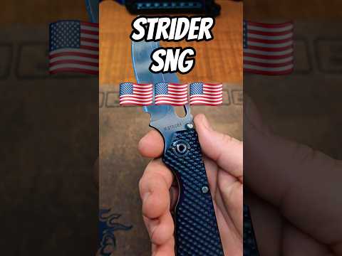 The Strider SnG Is A USA Made Classic!    