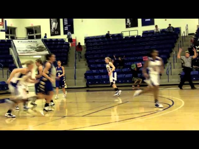 JBU at LCU Women's Basketball Highlights - 2/24/11 class=