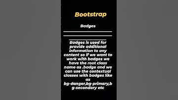 "Bootstrap Badges: Add Contextual Information to Your Content with Ease!"