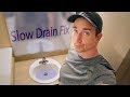 Bathroom Sink Slow Drain DIY Fix