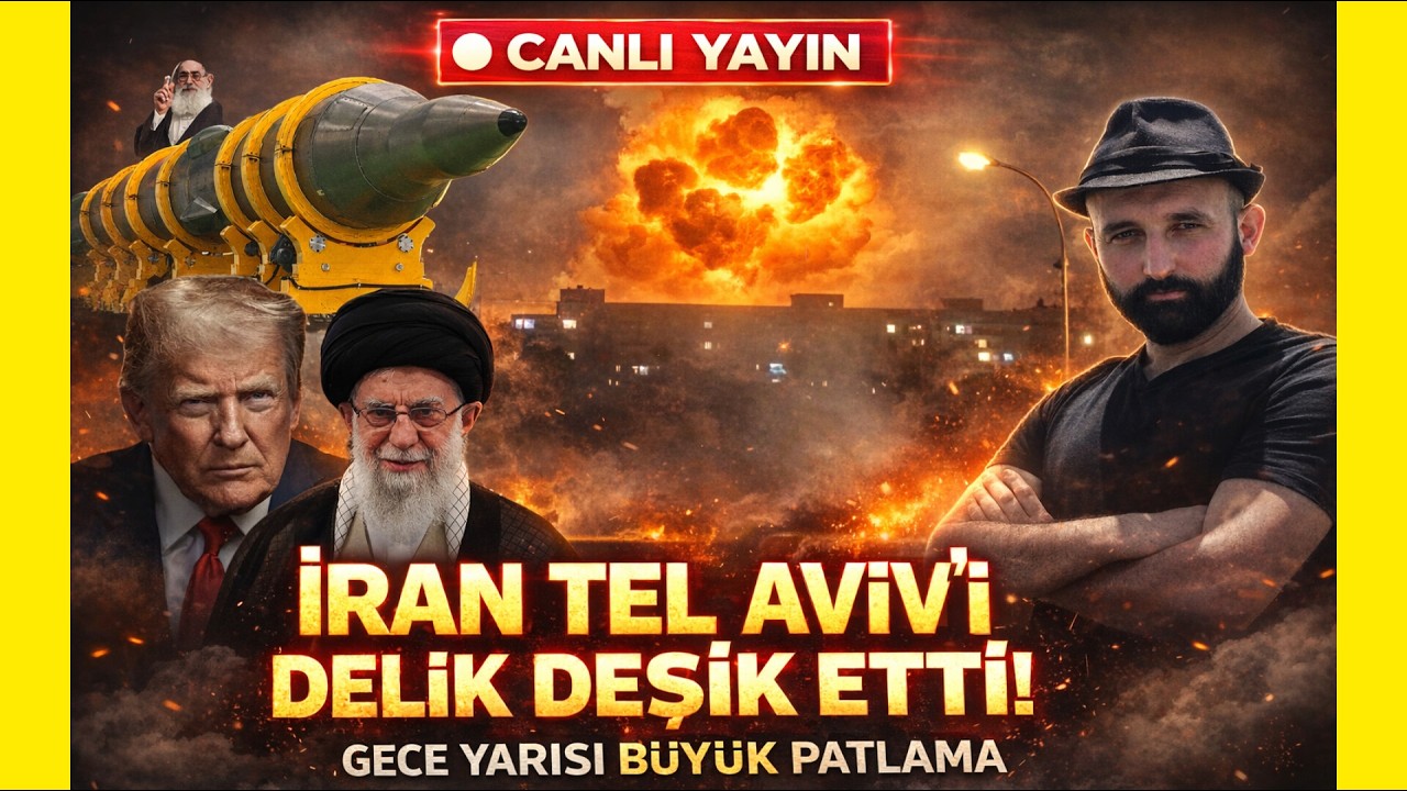 FAKİR CANLI📍İran, Tel Aviv'i adeta delik deşik etti. Büyük itiraf