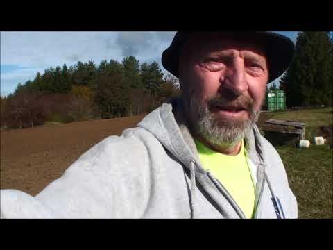 Tilling the yard/field