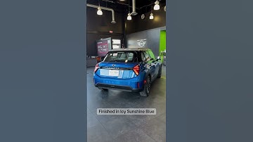 Thumbnail of Icy Sunshine Blue 2025 MINI Cooper S Hardtop 4-Door with Classic Style Package #mini #minicooper