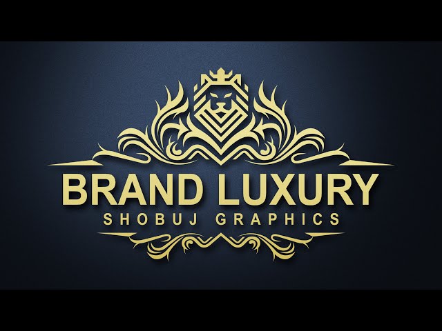 Learn how to create a stunning detailed logo for a luxury brand. Luxury logo  design. Class Intro. 